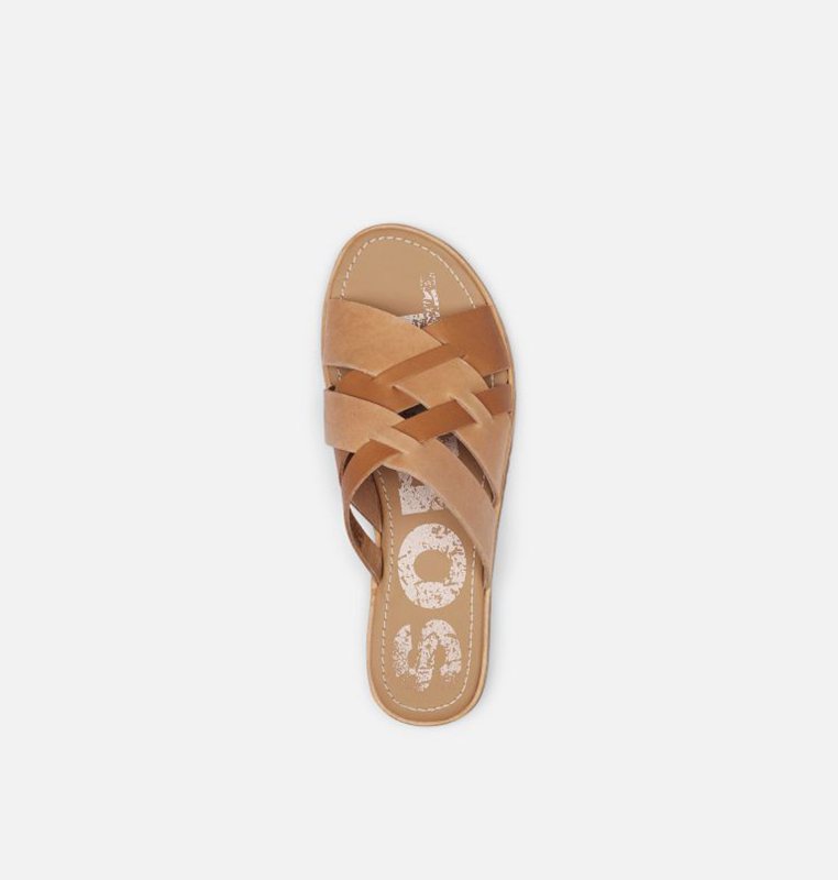 Sorel Ella™ - Womens Slides Brown - 653821HRS